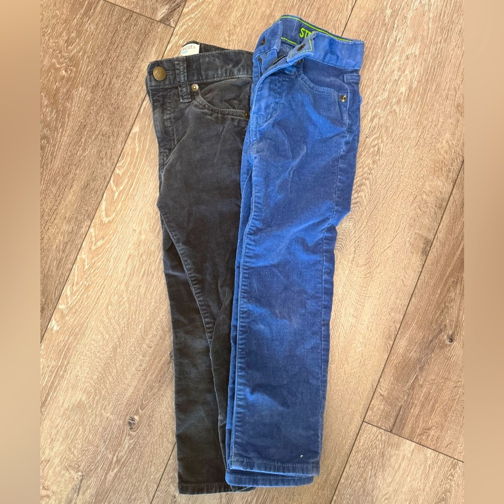 Crew cuts corduroy pants size 4 boys